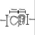 EPDM Rubber Extruded Rubber Protective Strips